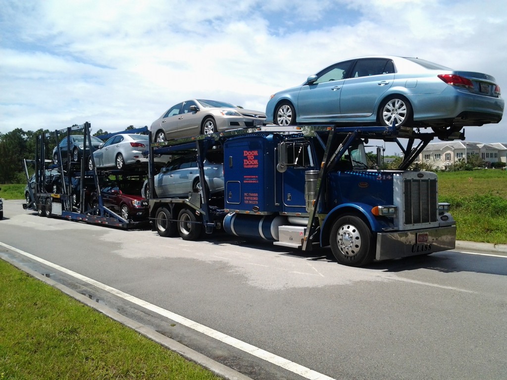 Enclosed car shipping